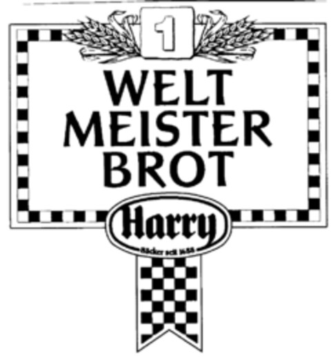 WELTMEISTERBROT Harry Logo (DPMA, 12.10.1999)