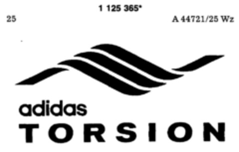 adidas Torsion Logo (DPMA, 10.06.1988)