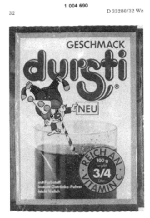 dursti Logo (DPMA, 23.02.1979)
