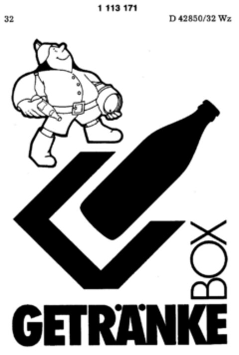 GETRÄNKE BOX Logo (DPMA, 15.12.1986)