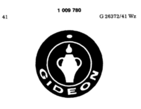 GIDEON Logo (DPMA, 04/02/1979)