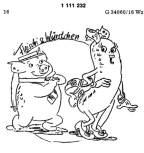 Fleischi & Würstchen Logo (DPMA, 20.02.1987)
