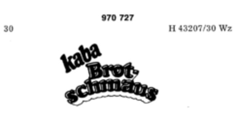 kaba Brot-schmaus Logo (DPMA, 07.07.1977)