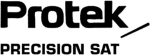 Protek PRECISION SAT Logo (DPMA, 26.07.1993)