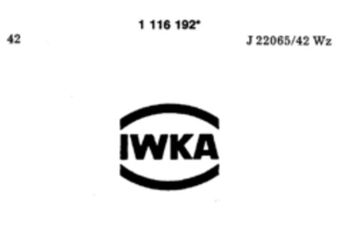 IWKA Logo (DPMA, 14.07.1987)