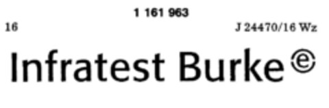 Infratest Burke e Logo (DPMA, 10/25/1989)