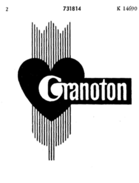 Granoton Logo (DPMA, 29.04.1958)