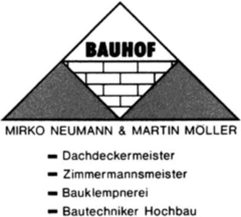 BAUHOF Logo (DPMA, 15.05.1991)