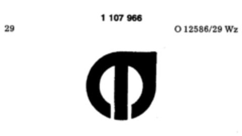 1107966 Logo (DPMA, 05.08.1986)