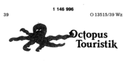 Octopus Touristik Logo (DPMA, 09/09/1988)