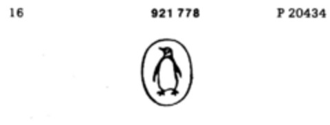921778 Logo (DPMA, 27.03.1972)