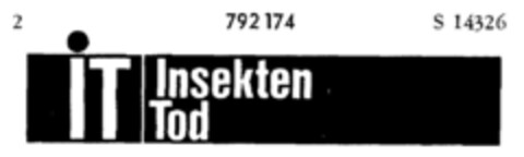 IT Insekten Tod Logo (DPMA, 07.11.1962)