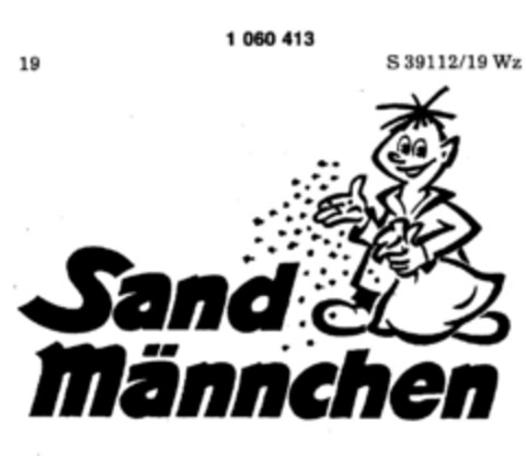 Sand Männchen Logo (DPMA, 13.07.1983)