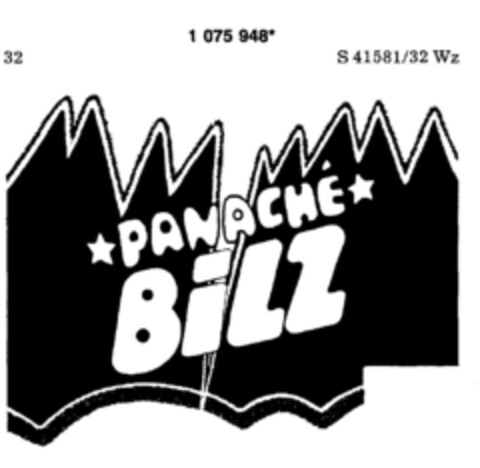 PANACHE BiLZ Logo (DPMA, 15.03.1985)