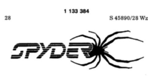 SPYDER Logo (DPMA, 15.12.1987)