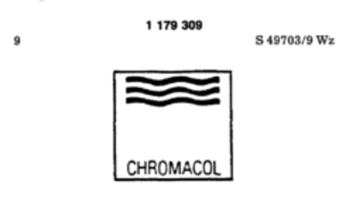 CHROMACOL Logo (DPMA, 01/18/1990)