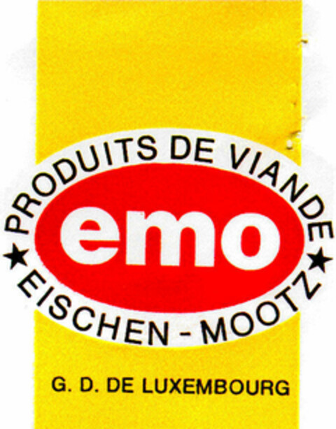 emo PRODUITS DE VIANDE EISCHEN-MOOTZ Logo (DPMA, 23.09.1991)