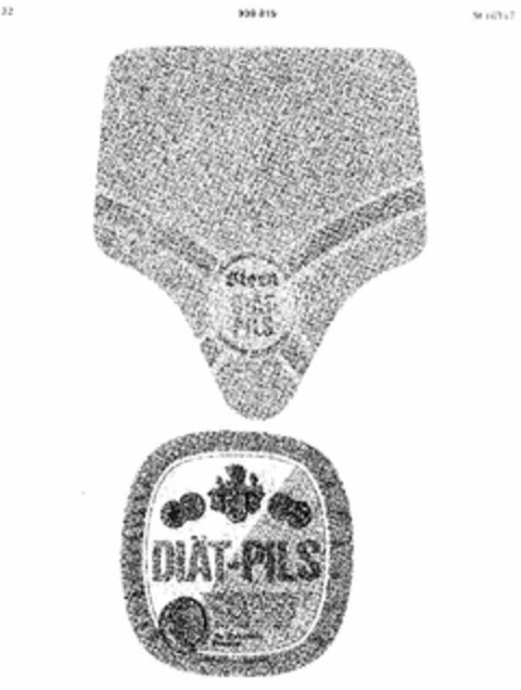 Stern Siegel DIÄT--PILS Logo (DPMA, 01.03.1974)