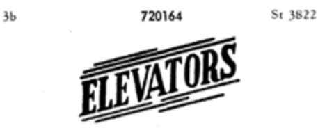 ELEVATORS Logo (DPMA, 31.01.1958)