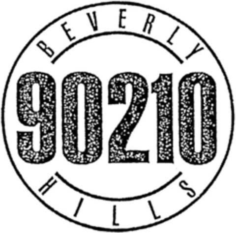 B E V E R L Y   H I L L S  90210 Logo (DPMA, 17.04.1992)