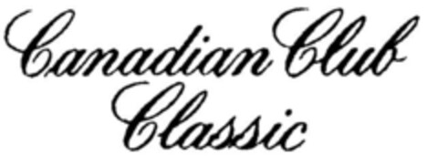 Canadian Club Classic Logo (DPMA, 10.01.1985)