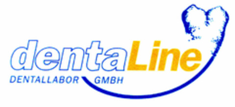 dentaLine DENTALLABOR GMBH Logo (DPMA, 11.04.2000)