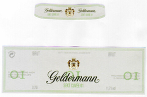 Geldermann Logo (DPMA, 03/26/2001)