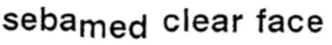 sebamed clear face Logo (DPMA, 06/25/2001)