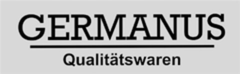 GERMANUS Qualitätswaren Logo (DPMA, 23.05.2008)