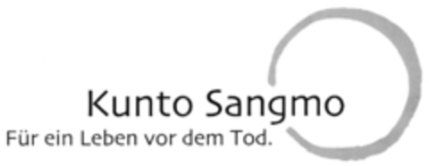 Kunto Sangmo Für ein Leben vor dem Tod. Logo (DPMA, 02.03.2009)