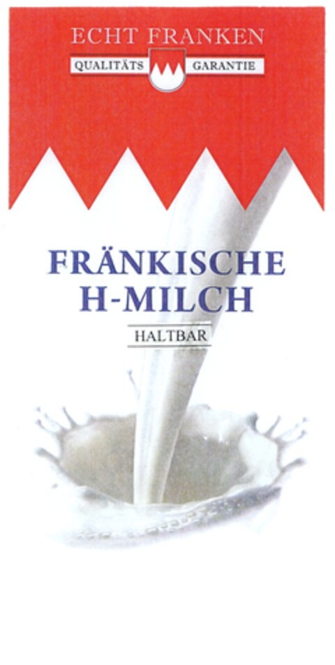 FRÄNKISCHE H-MILCH Logo (DPMA, 03.07.2009)