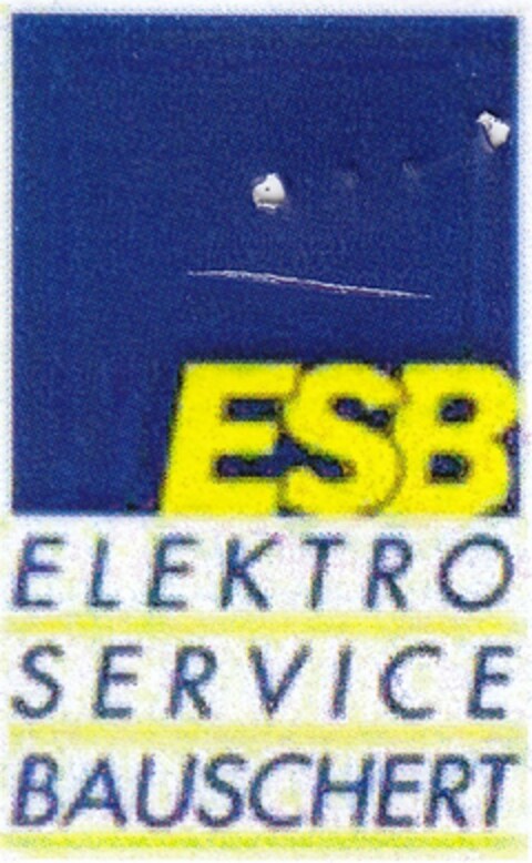 ESB ELEKTRO SERVICE BAUSCHERT Logo (DPMA, 07/16/2009)