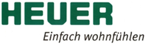 HEUER Einfach wohnfühlen Logo (DPMA, 28.08.2009)