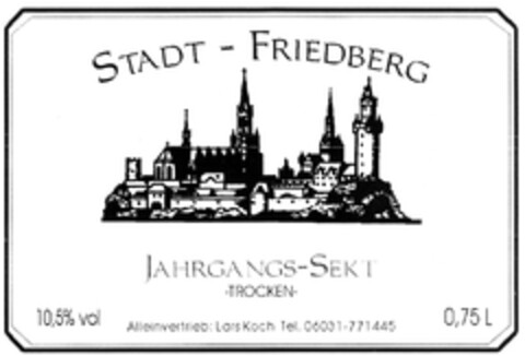 STADT - FRIEDBERG Logo (DPMA, 09/12/2009)