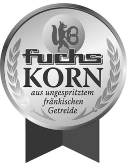 fuchs KORN aus ungespritztem fränkischen Getreide Logo (DPMA, 11/18/2010)