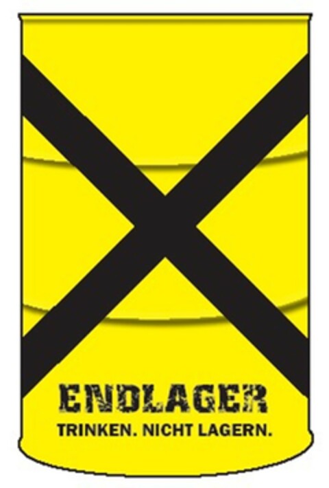 ENDLAGER TRINKEN. NICHT LAGERN. Logo (DPMA, 04/06/2011)