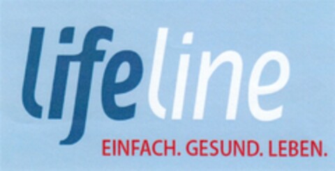 lifeline EINFACH. GESUND. LEBEN. Logo (DPMA, 19.11.2011)
