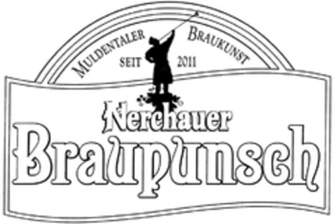 Nerchauer Braupunsch MULDENTALER BRAUKUNST SEIT 2011 Logo (DPMA, 17.12.2013)