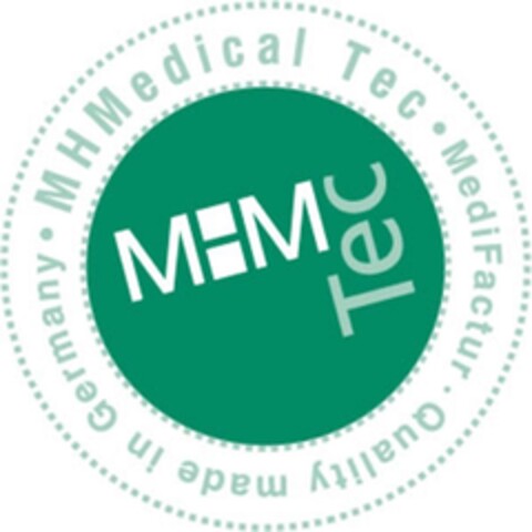 MHMedical Tec · MediFactur · Quality made in Germany · MHM Tec Logo (DPMA, 10.11.2014)