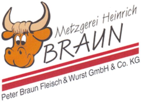 Metzgerei Heinrich BRAUN Peter Braun Fleisch & Wurst GmbH & Co. KG Logo (DPMA, 12/19/2014)