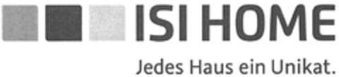 ISI HOME Jedes Haus ein Unikat. Logo (DPMA, 16.06.2015)