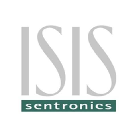 ISIS sentronics Logo (DPMA, 11/24/2015)