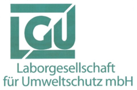 LGU Laborgesellschaft für Umweltschutz mbH Logo (DPMA, 21.06.2016)