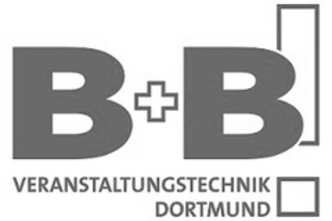 B+B VERANSTALTUNGSTECHNIK DORTMUND Logo (DPMA, 25.04.2019)