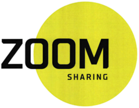 ZOOM SHARING Logo (DPMA, 01/31/2020)