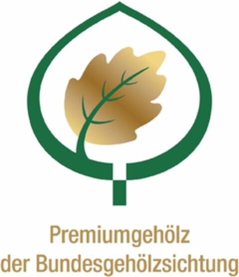 Premiumgehölz der Bundesgehölzsichtung Logo (DPMA, 05/18/2020)