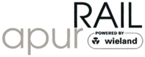 RAIL apur POWERED BY wieland Logo (DPMA, 25.07.2022)