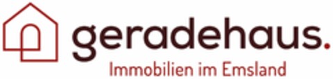 geradehaus. Immobilien im Emsland Logo (DPMA, 11/28/2022)