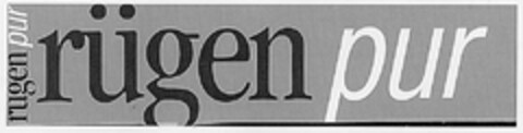 rügen pur Logo (DPMA, 10.03.2003)