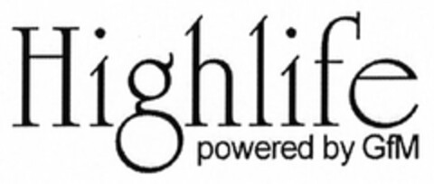 Highlife powered by GfM Logo (DPMA, 19.05.2004)